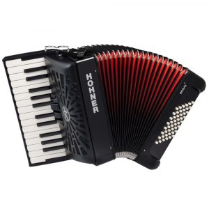 Acordeón Hohner A16521 Bravo II Negro 48 Bajos