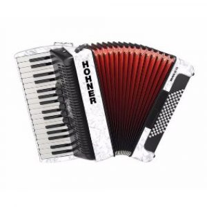 Acordeón Hohner A40951 Bravo II 60 Blanco
