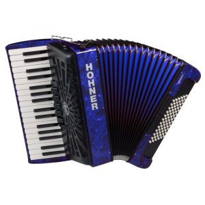 Acordeón Hohner Bravo III 72 A16641 Azul