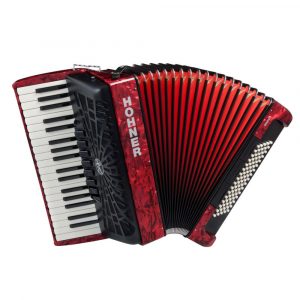 Acordeón Hohner Bravo III 80 A16431 Rojo