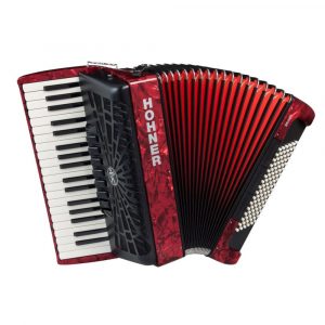 Acordeón Hohner A40831 Bravo III 120 Rojo