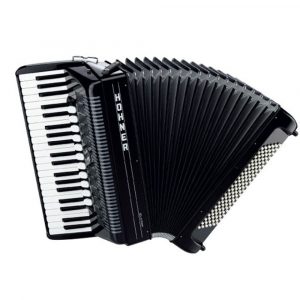 Acordeón Hohner A4332 Amica IV 120 bajos Negro