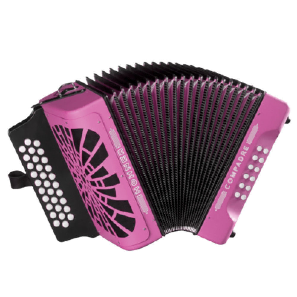 Acordeón Hohner A-4821 Compadre GCF Violeta