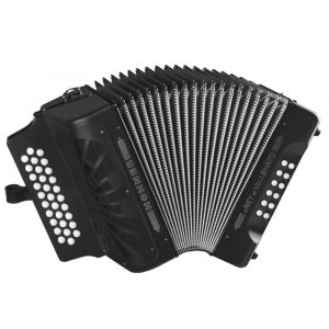 Acordeón Hohner Rey Vallenato FBbEb A-4942 Negro