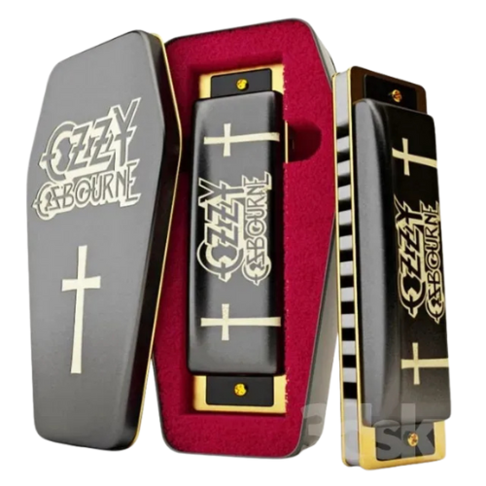 Armónica Hohner Ozzy Osbourne Signature M666 - Imagen 3