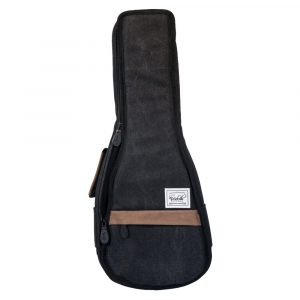 Funda Ukelele Soprano Concierto Veelah Black UKB15-BK
