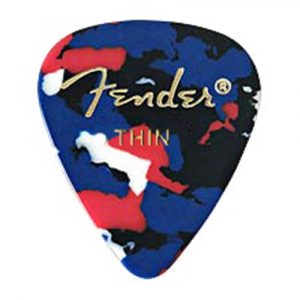 Púa Fender 198-0351-150 Confetti Thin