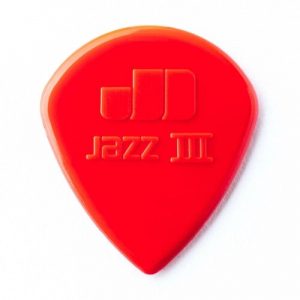 Bolsa 24 Púas Dunlop 47R3N Nylon Jazz Sharp Roja 1.38mm