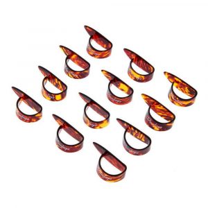 Bolsa 12 Púas Dunlop 9022-R Dedal Shell Medium