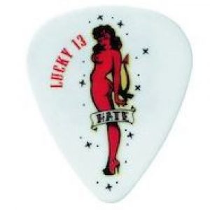 Bolsa 36 Púas Dunlop L-08 Lucky-13 Hate Girl