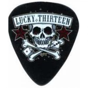 Bolsa 36 Púas Dunlop L-11 Lucky-13 Skull Dice