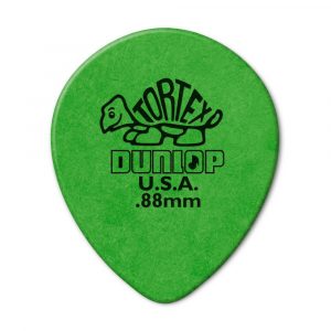 Bolsa 72 Púas Dunlop 413R-088 Tortex Teardrop 0.88mm