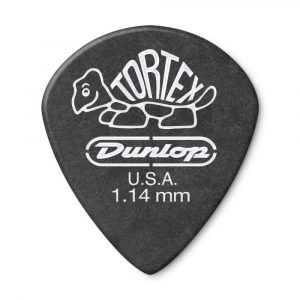 Bolsa 72 Púas Dunlop 482R-114 Tortex Pitch Black Jazz 1.14mm