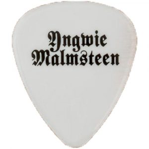 Bolsa 6 Púas Dunlop YJMP-01WH Yngwie Malmsteen 1,50 Blanca