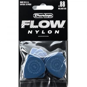 Bolsa 12 Púas Dunlop 541P-088 Flow Nylon 0.88mm Pickers