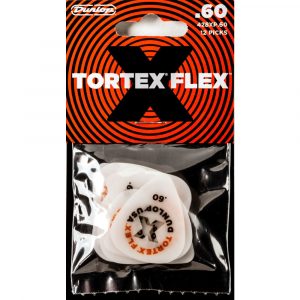 Bolsa 12 Púas Dunlop 428XP-060 Tortex Flex X 0.60mm Pickers