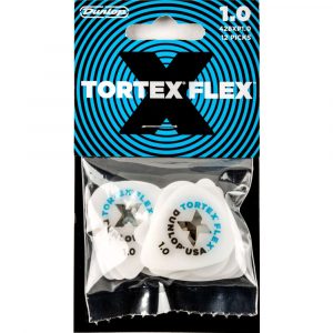 Bolsa 12 Púas Dunlop 428XP-100 Tortex Flex X 1.00mm Pickers