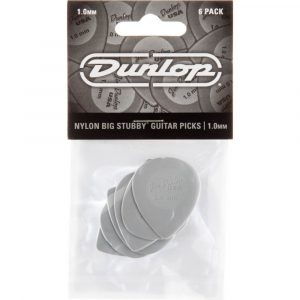 Player´s Pack 6 Púas Dunlop 445P-100 Nylon Big Stubby 1.00mm