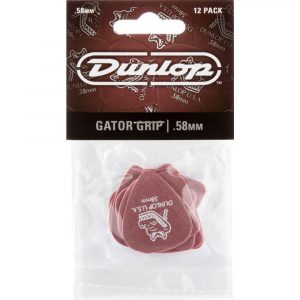 Player´s Pack 12 Púas Dunlop 417P-058 Gator Grip Standard 0.58mm