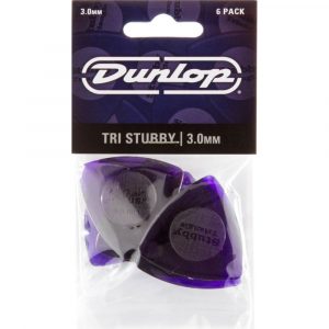 Player´s Pack 6 Púas Dunlop 473P-300 Tri Stubby 3.00mm