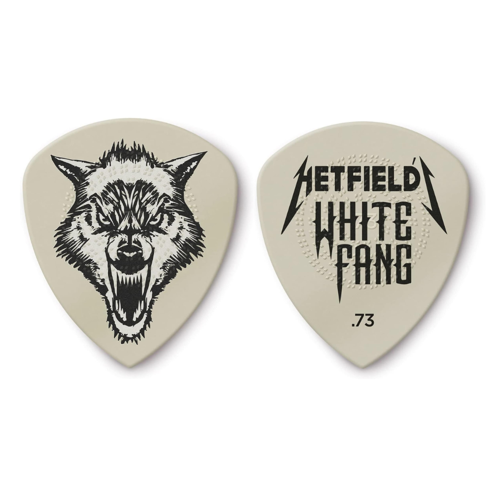 Player´s Pack 6 Púas Dunlop PH122P-073 Hetfield White Fang 0.73mm - Imagen 3