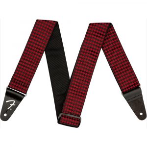 Correa Fender 099-0709-009 Houndstooth Roja