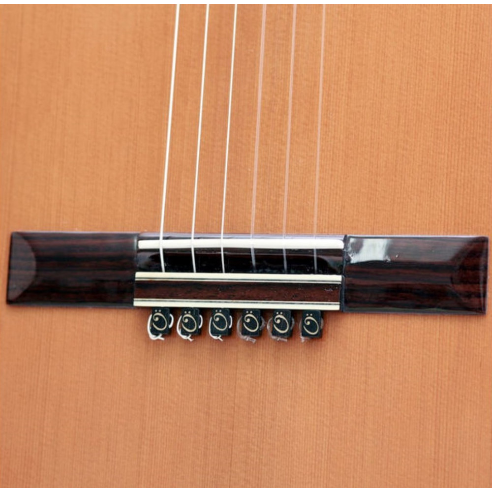Juego 6 cubos String Tie Guitarra Clásica TSTGB Negro - Imagen 3