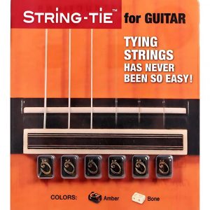 Juego 6 cubos String Tie Guitarra Clásica TSTGB Negro