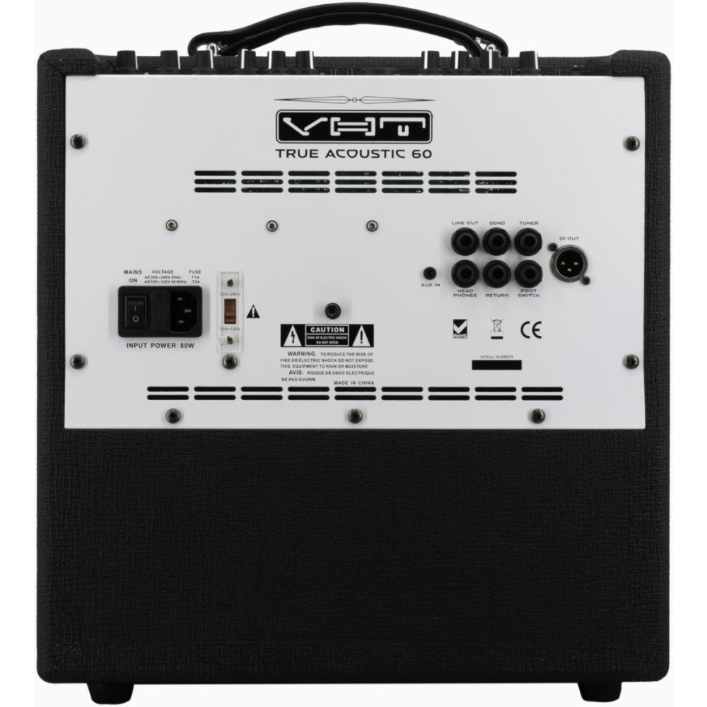 Amplificador VHT True Acoustic Combo 60w AV-TA60 - Imagen 2