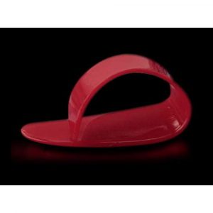 Bolsa 12 Púas Dunlop 9051-R Dedal Delrin Red Medium