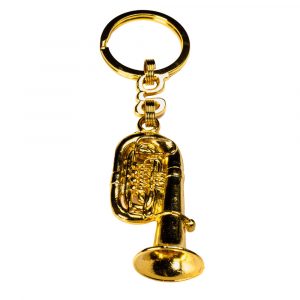 Llavero Tuba Oro 18K 350429