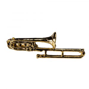Pin Trombón Oro 18K 350078