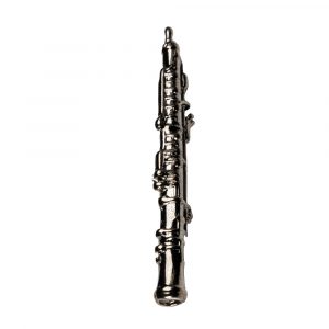 Pin Oboe Negro Nickel 350276