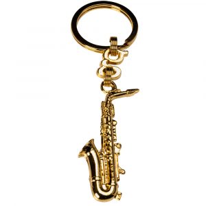 Llavero Saxo Alto Oro 18K 350375