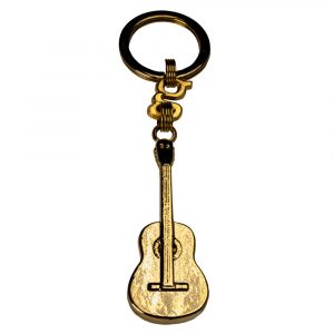 Llavero Guitarra Oro 18K 350642