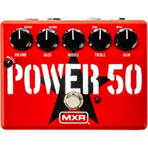 Pedal Dunlop MXR TBM-1 Tom Morello Power 50 Overdrive