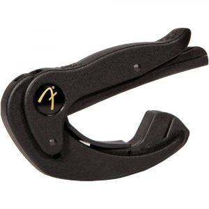 Cejilla Fender 099-0401-003 Smart Capo Fingerstyle Negra