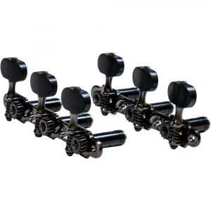 Clavijero Clásica Gotoh 35AR510S-EN-CK Tubo Aluminio Negro