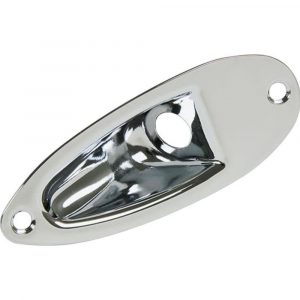 Placa Entrada Jack Gotoh Cromada JCS-1-C