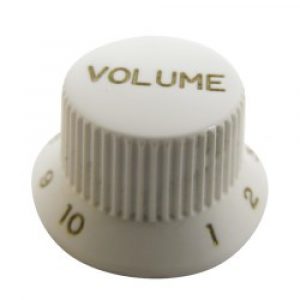 Botón Gotoh Stratocaster KW-240V-W Volumen Blanco