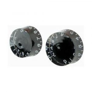 Botón Gotoh Les Paul KB-110 Negro Cilíndrico