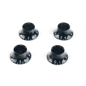 Botón Gotoh Les Paul KB-160 Negro Conico