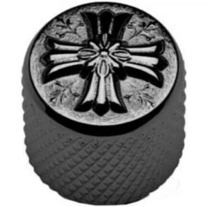 Botón Gotoh Cilíndrico 19X18,4 Cosmo Negro VK-ART-03-CK