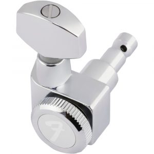 Clavijero Eléctrica Fender Strato/Tele Bloqueo Cromo Pul 099-0818-100