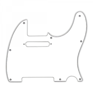 Golpeador 3 Capas Jet Guitars Telecaster S/S PT300-WH Blanco