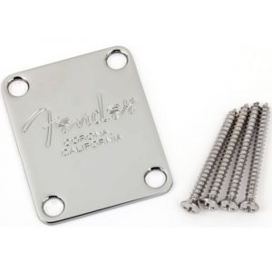 Placa Mástil Corona Fender American Series Bass Cromada 099-1446-100