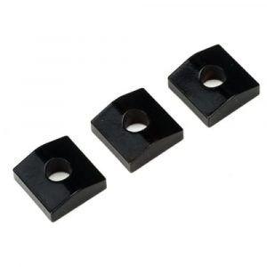 Recambios Floyd Rose Schaller Set 3 Chapas Bloq. Negro 20720400