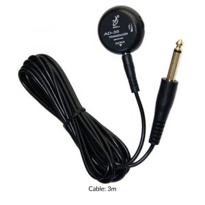 Pastilla Piezo Instrumento Acústico Adeline AD-35 Jack 6.35mm