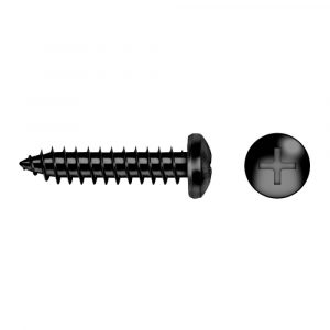Tornillo Corona Clavijero Negro