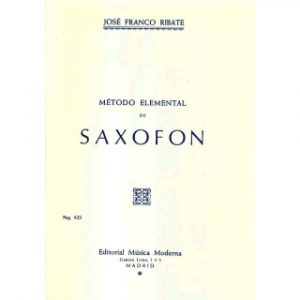 Método Saxofón Franco Ribate